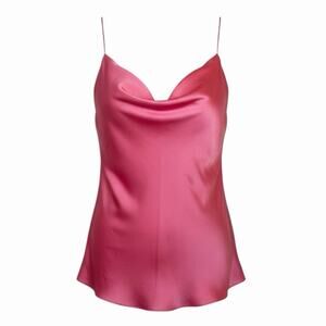 Cinq a Sept Luxury Marta Cowl-Neck Silk Cami - Large, NWT